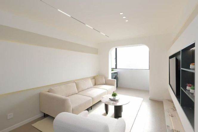 modern big 1 bedroom floor heating nice view beside Jing an temple line 2,7,14 only 14.8K