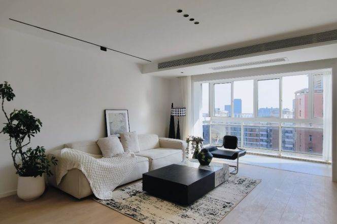 modern big 2brs floor heating modern furniture near Century park 17.3K