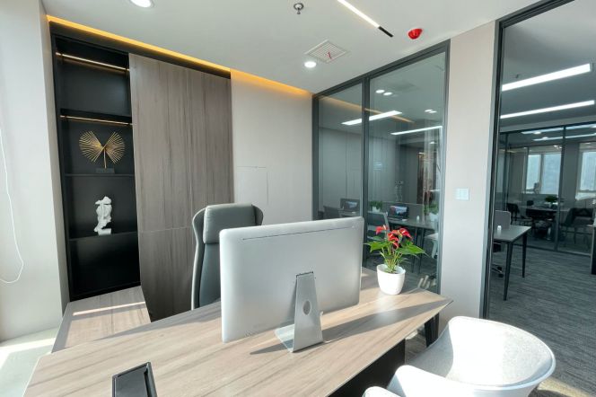 138sqm furnished office nr Jing'an Temple