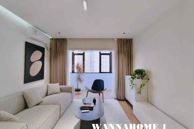 Spacious&Modern&Bright 1Bdr  1Bath Apt+L1 Heng Shan Rd+Good View+L7/9 Zhao Jia Bang Rd