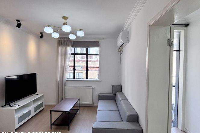 70sqm 1bedr+balcony only 8K nrL10shanghai library metro