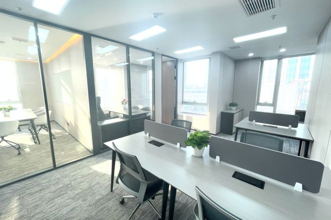 138sqm furnished office nr Jing'an Temple