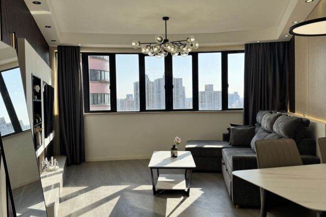 Open space 85sqm  1bedr good view I NrL2 3 4ZhongshanPark metro 