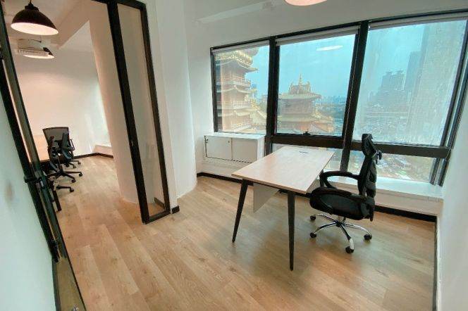130sqm Furnished office Jing'an Temple