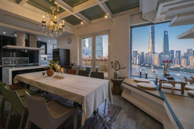 Modern 1bedroom with floor heating and balcony located just along beautiful Huang pu river