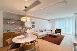 Morden 2brs with floor heating in Lujiazui 