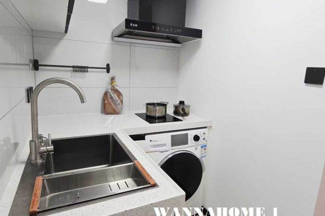 Modern&New Elevator 1 Nice Studio+Jing An Temple+Large Closet