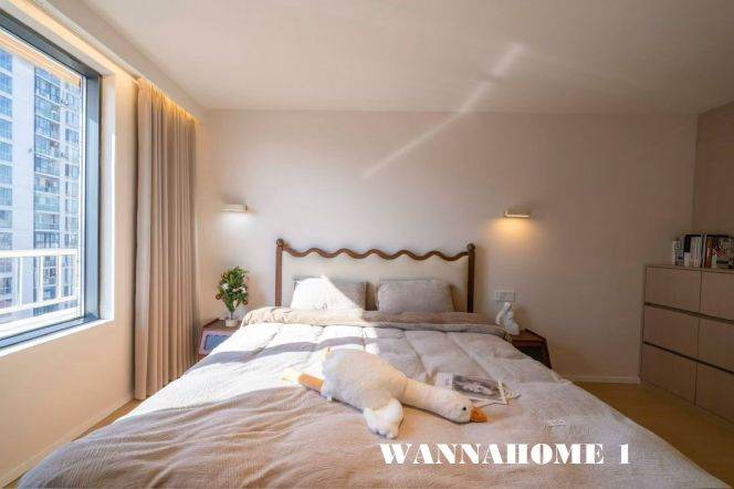 New&Modern&Spacious 1Br 1Bath Apt+Cloakroom+Awesome View+L3/4 West Yan An Rd Metro