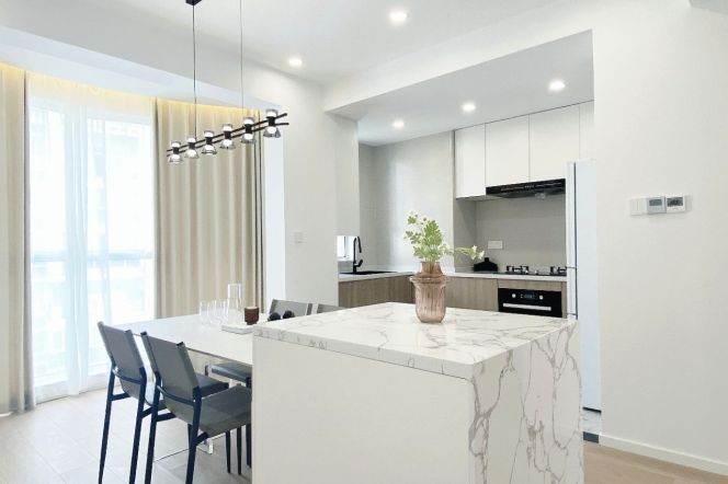 Morden 3brs with floor heating  belong to Gubei area 