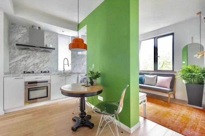 Jiashan rd /Yongjia rd wall heating 1br/2lr/1ba apt wt balcony; L1/10/12