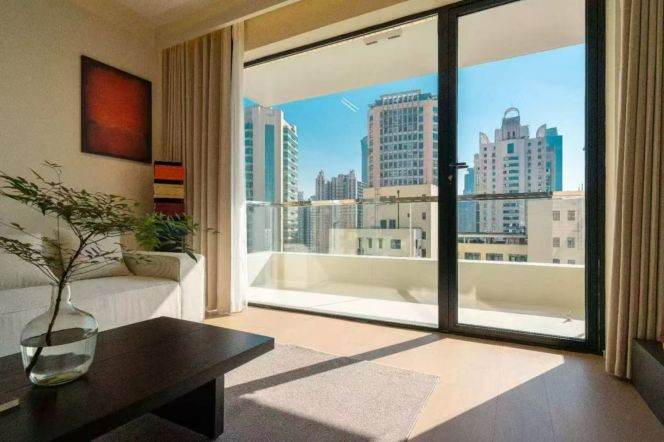 brand new nice 2brs floor heating open balcony nice view near line 2,12,13 Su zhou river 21K