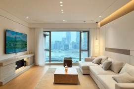 Brand new decoration 2brs with floor heating and river view in Lujiazui