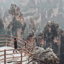 [3 Day Trip: Zhangjiajie] Breathtaking Snowy Avatar Mountains