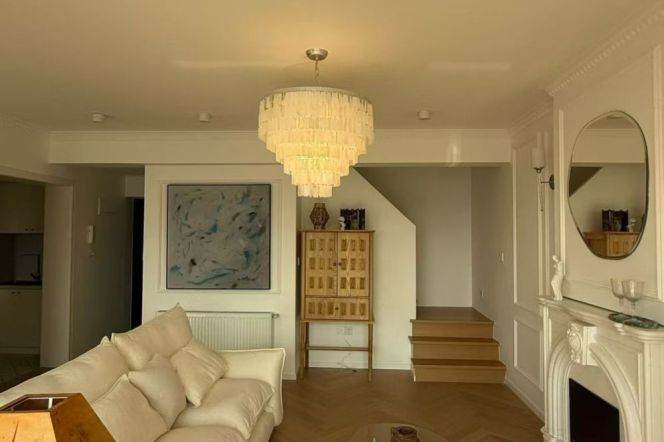 High floor 2br/130sqm &duplex/heating@Wuning Rd & Line 11/13/14