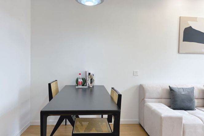 Suzhou Creek | Simple & Beautiful 1BR |High ceilings | West Nanjing rd 7.3K