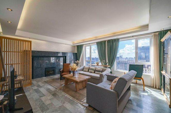 Gorgeous view&Spacious 1br with terrace near The Bund