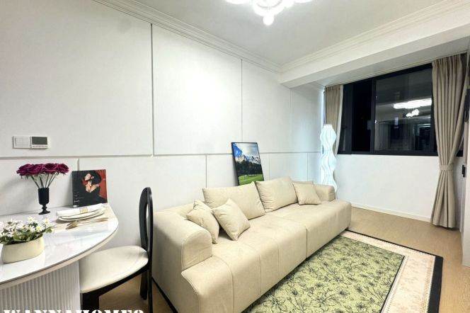 Gubei 2bedrs+1bathr with floor heating I all new nrL15HongbaoshiRd metro