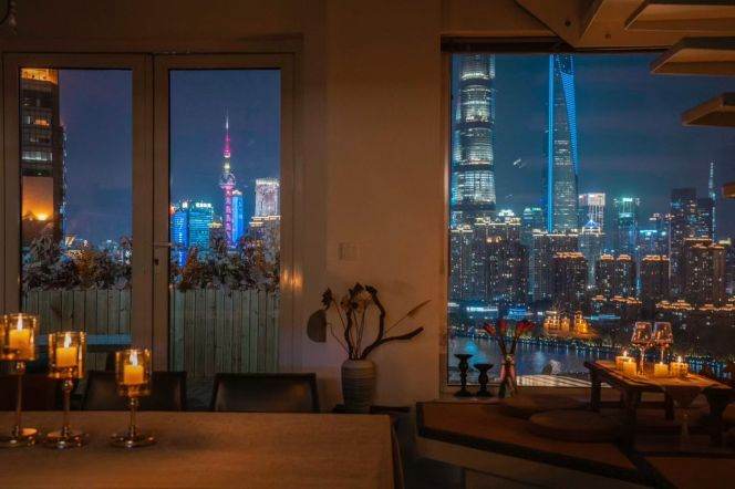 Gorgeous view&Spacious 1br with terrace near The Bund