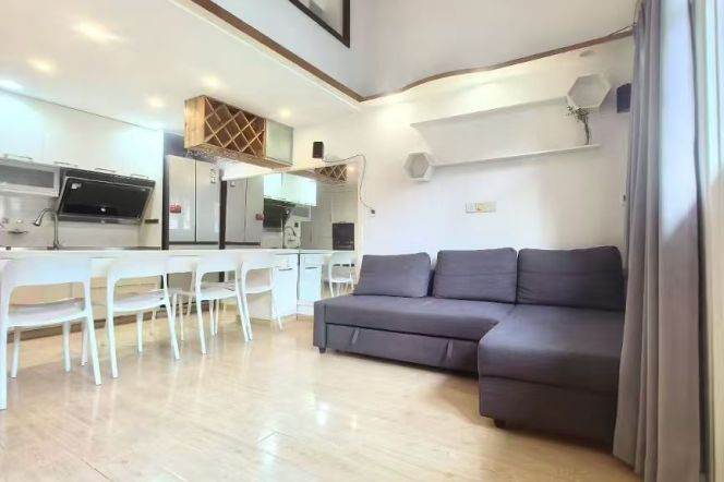 Cozy 1Brm With A Terrace Near Line 2/7 Jing'an Temple