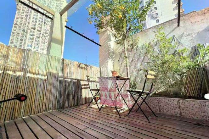 Cozy 1Brm With A Terrace Near Line 2/7 Jing'an Temple