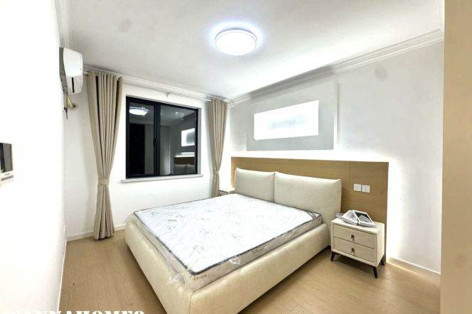 Gubei 2bedrs+1bathr with floor heating I all new nrL15HongbaoshiRd metro