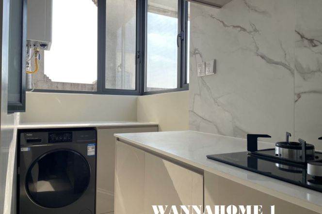 Spacious&New&Modern 2Bdrs 1Bath Apt+L13 Wu Ning Rd+Great Compound+Awesome View+Large Balcony