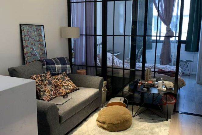 6.8k Cozy 1Br with floor heating Nr Changping Rd.line7 can be short term