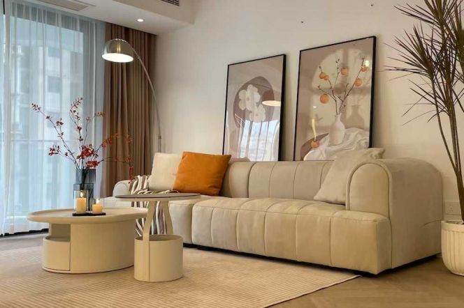 zhongshan park floor heating 2BR/big living room@L2/3/4