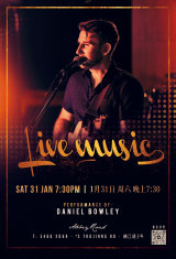 Live Music by Daniel Bowley