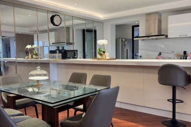 Standard 2+1br-2bathr @Julu lu/Fumin lu | Bar street |  Balcony +Good view