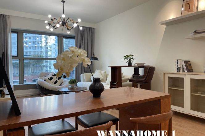 Top Compound+Jing An Temple+ Modern&Spacious&Bright 1Bdr 1Bath Apt+Free Club