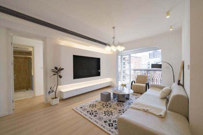 modern 3brs floor heating modern furniture in Zhong shan park only 19K