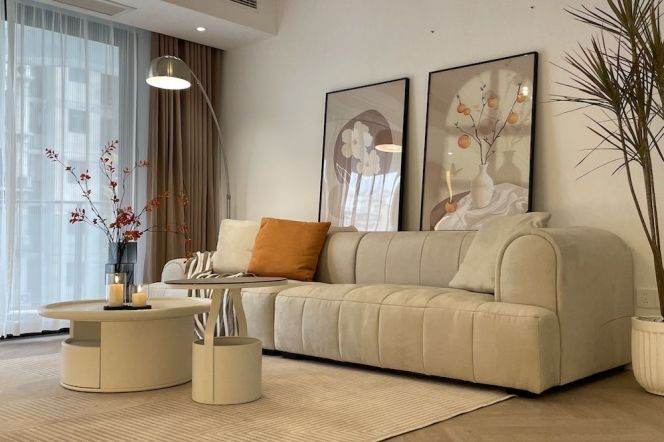 Nice compound/modern 2br 2lr/elevator/floor heating,Zhongshan Park@L2/3/4