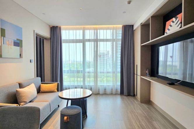 1br+2bathroom Service apt Near Qilianshan Rd Station(Line 11)