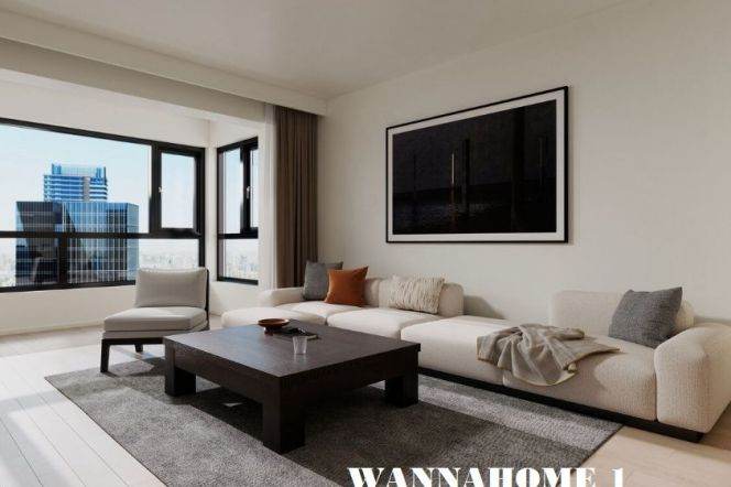 Large Balcony+Awesome View/New&Spacious&Modern 3Brs 2Baths Apt+L10/8 Lao Xi Men+Xin Tian Di