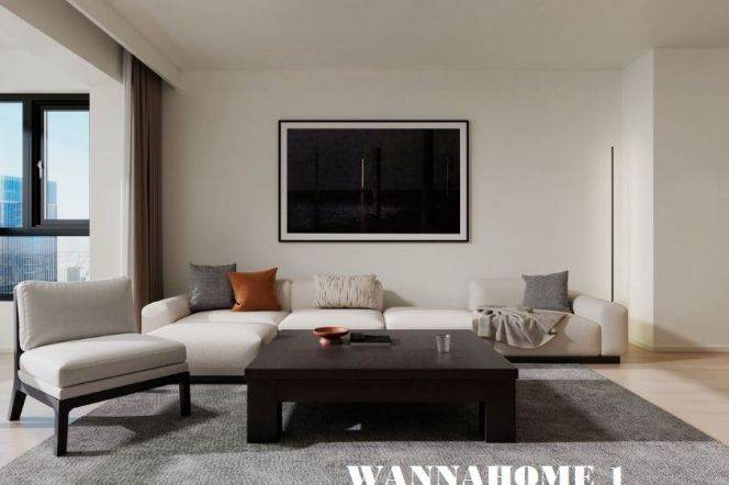 Large Balcony+Awesome View/New&Spacious&Modern 3Brs 2Baths Apt+L10/8 Lao Xi Men+Xin Tian Di