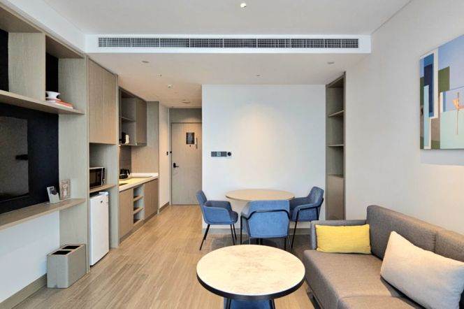 1br+2bathroom Service apt Near Qilianshan Rd Station(Line 11)