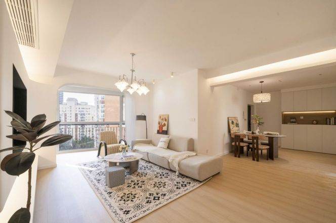 modern 3brs floor heating modern furniture in Zhong shan park only 19K