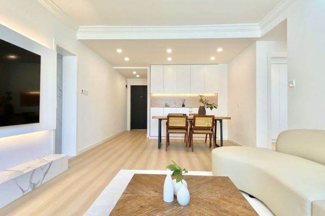 2 Brs, 1 Living room with Lots of Storage room, 120 sqm @ Xujiahui station L9