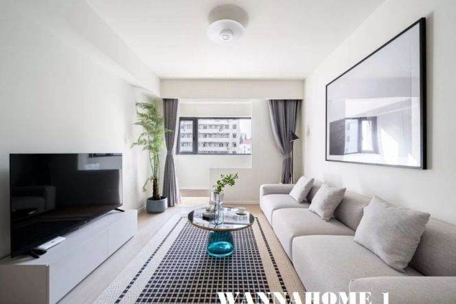 New&Spacious&Really Bright  Elevator 1Bdr 1Bath Apt+People's Square+Nice Area