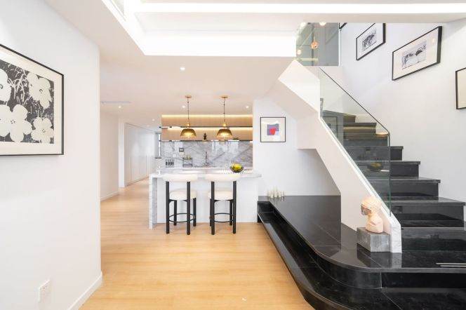 Terrace,4Br,3baths,270sqm,duplex,penthouse,huangpu river