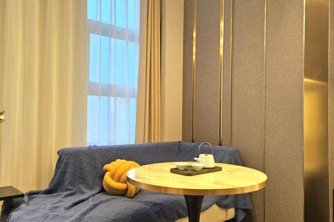 1br service apt fully equipped with daily necessities Near Beiyangjing Rd(Line6)