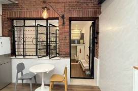 Nice yard 1Br/1Lr/1Bt apt nr Jiangsu rd,M2/7/11/14