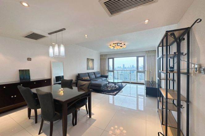 modern 2brs perfect river view beside Huang pu river IFC Lujiazui only 19.5K