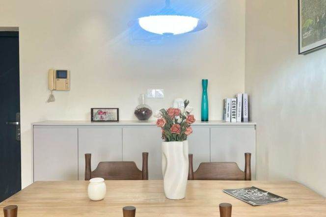 2 Brs, 1 Living room with Open Balcony, Gym/Swimming Pool @ Wuning Metro L13