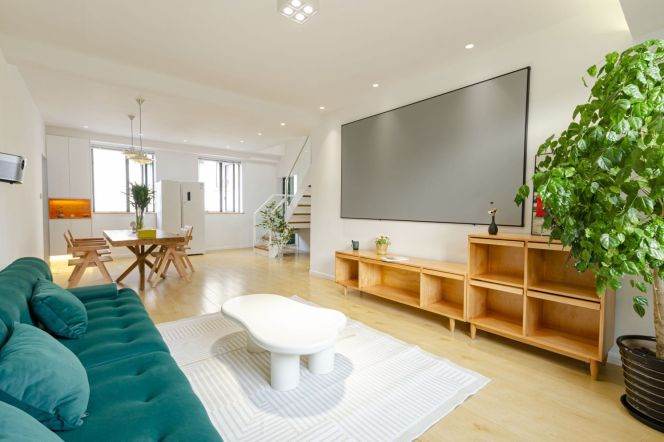 2+1BR duplex apartment-8 minutes to Line 2/11-Jiangsu Road