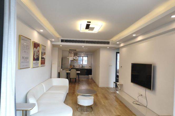 2 Brs with Balcony, Floor Heating, 120 sqm @ Dapuqiao station L9