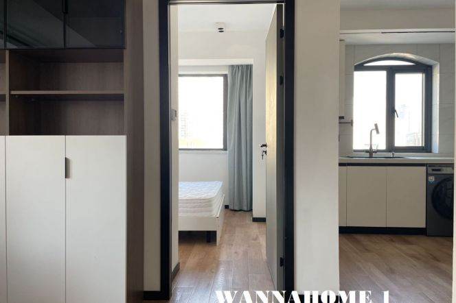 Really Bright&Modern&Spacious 1Bdr 1Bath Apt+Nice View+Jing An Temple/Large Closet