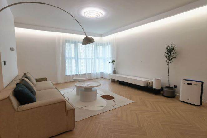 Changping Rd metro/3br2bt/central AC/floor heat/central AC/floor heat/free club/tennis court