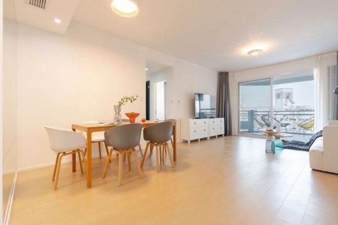 brand new big 3brs floor heating open balcony nice view in top 5 compound donwtown